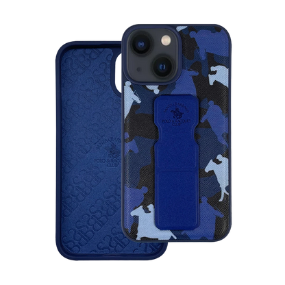 Santa Barbara Polo Racquet Club Apple iPhone 13 Enos Standlı Kapak - Lacivert