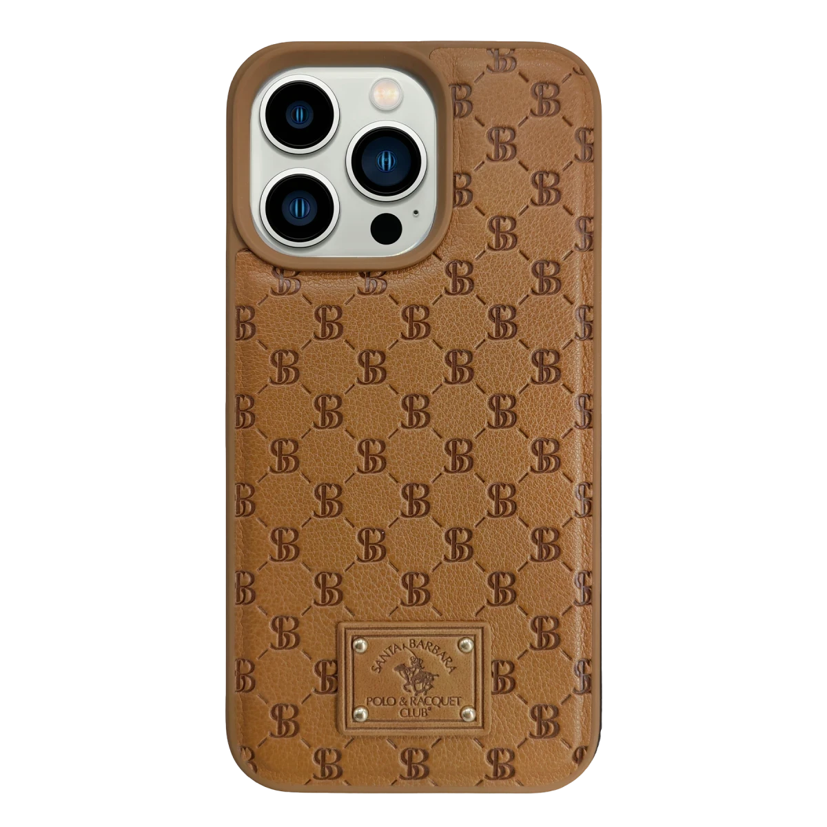 Santa Barbara Polo Racquet Club Apple iPhone 13 Merte Kapak - Kahverengi
