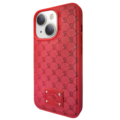 Santa Barbara Polo Racquet Club Apple iPhone 13 Merte Kapak - Kırmızı