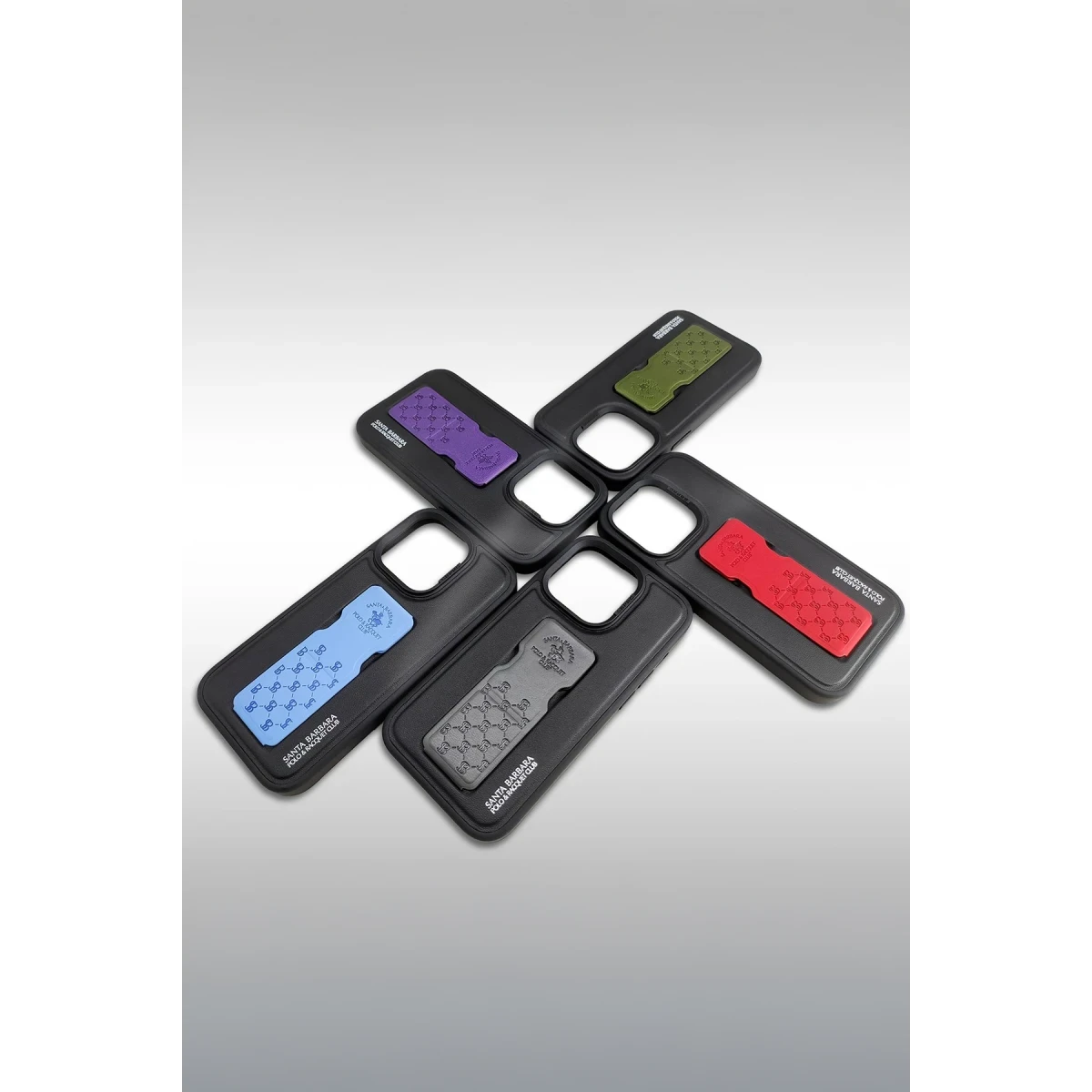 Santa Barbara Polo Racquet Club Apple iPhone 13 Parker Stand Kapak - Mavi