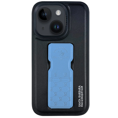 Santa Barbara Polo Racquet Club Apple iPhone 13 Parker Stand Kapak - Mavi