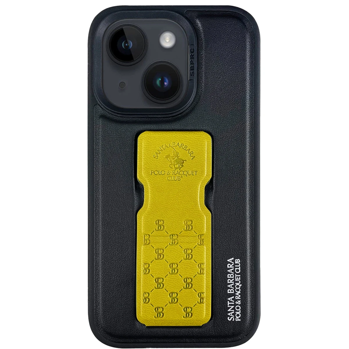 Santa Barbara Polo Racquet Club Apple iPhone 13 Parker Stand Kapak - Sarı