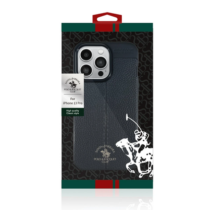 Santa Barbara Polo Racquet Club Apple iPhone 13 Patton Kapak - Siyah
