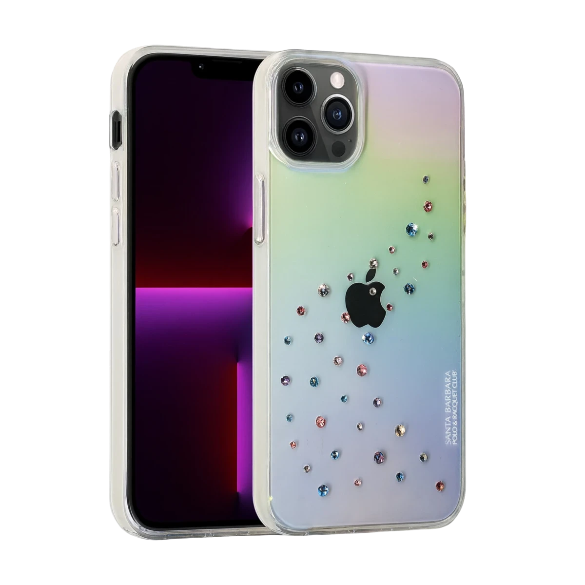Santa Barbara Polo Racquet Club Apple iPhone 13 Pro Adela Kapak - Rainbow