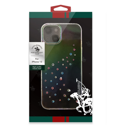 Santa Barbara Polo Racquet Club Apple iPhone 13 Pro Max Adela Kapak - Rainbow