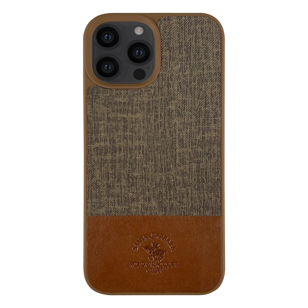 Santa Barbara Polo Racquet Club Apple iPhone 13 Pro Max Virtuoso Kapak - Kahverengi