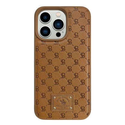 Santa Barbara Polo Racquet Club Apple iPhone 13 Pro Merte Kapak - Kahverengi