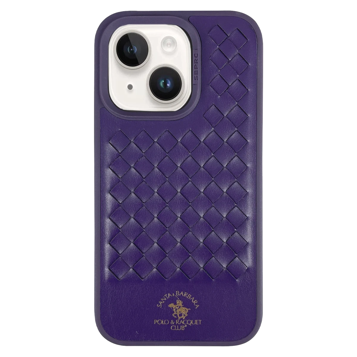 Santa Barbara Polo Racquet Club Apple iPhone 13 Ravel Deri Kapak - Lacivert