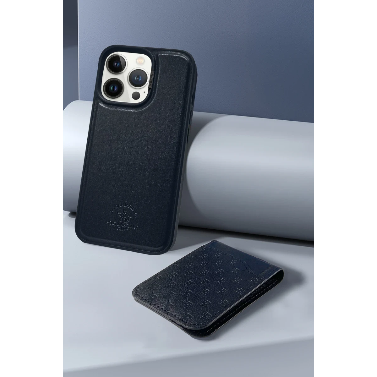 Santa Barbara Polo Racquet Club Apple iPhone 13 Timothy Cüzdanlı Standlı Kapak - Kahverengi