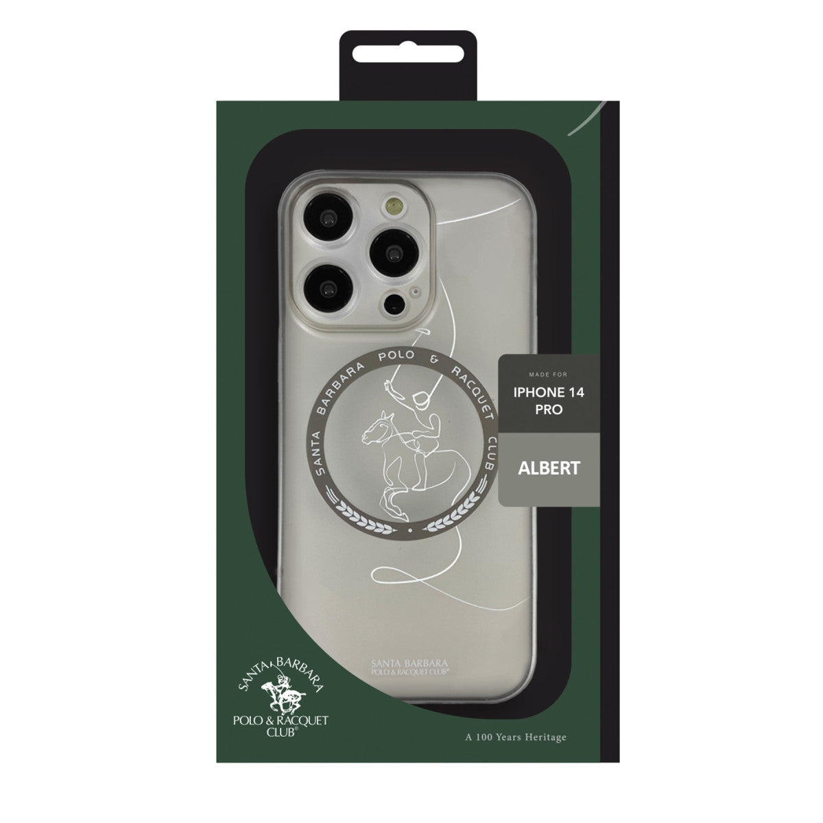 Santa Barbara Polo Racquet Club Apple iPhone 14 Albert Magsafe Kapak