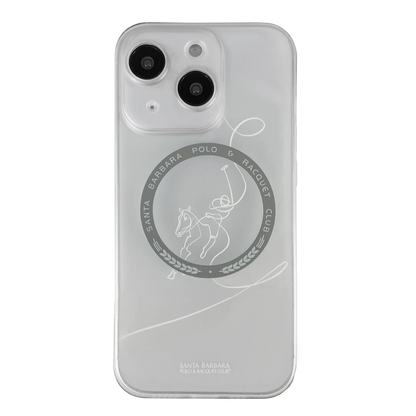 Santa Barbara Polo Racquet Club Apple iPhone 14 Albert Magsafe Kapak - Şeffaf