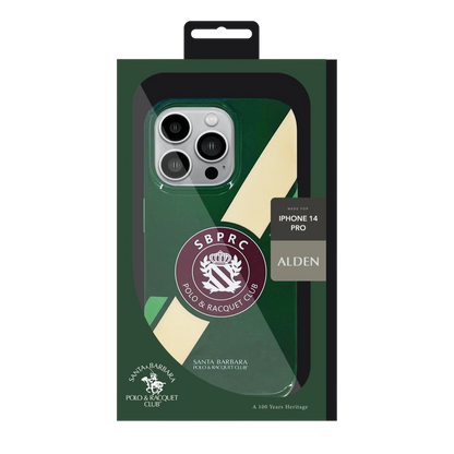 Santa Barbara Polo Racquet Club Apple iPhone 14 Alden Kapak - Yeşil