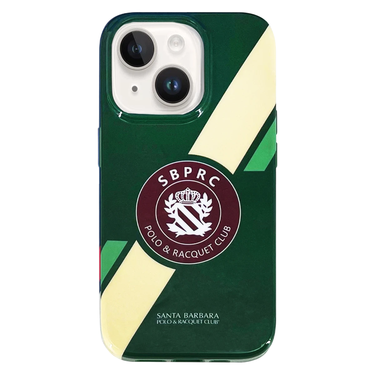 Santa Barbara Polo Racquet Club Apple iPhone 14 Alden Kapak - Yeşil