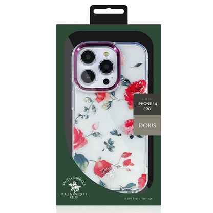Santa Barbara Polo Racquet Club Apple iPhone 14 Doris Kapak - Kırmızı