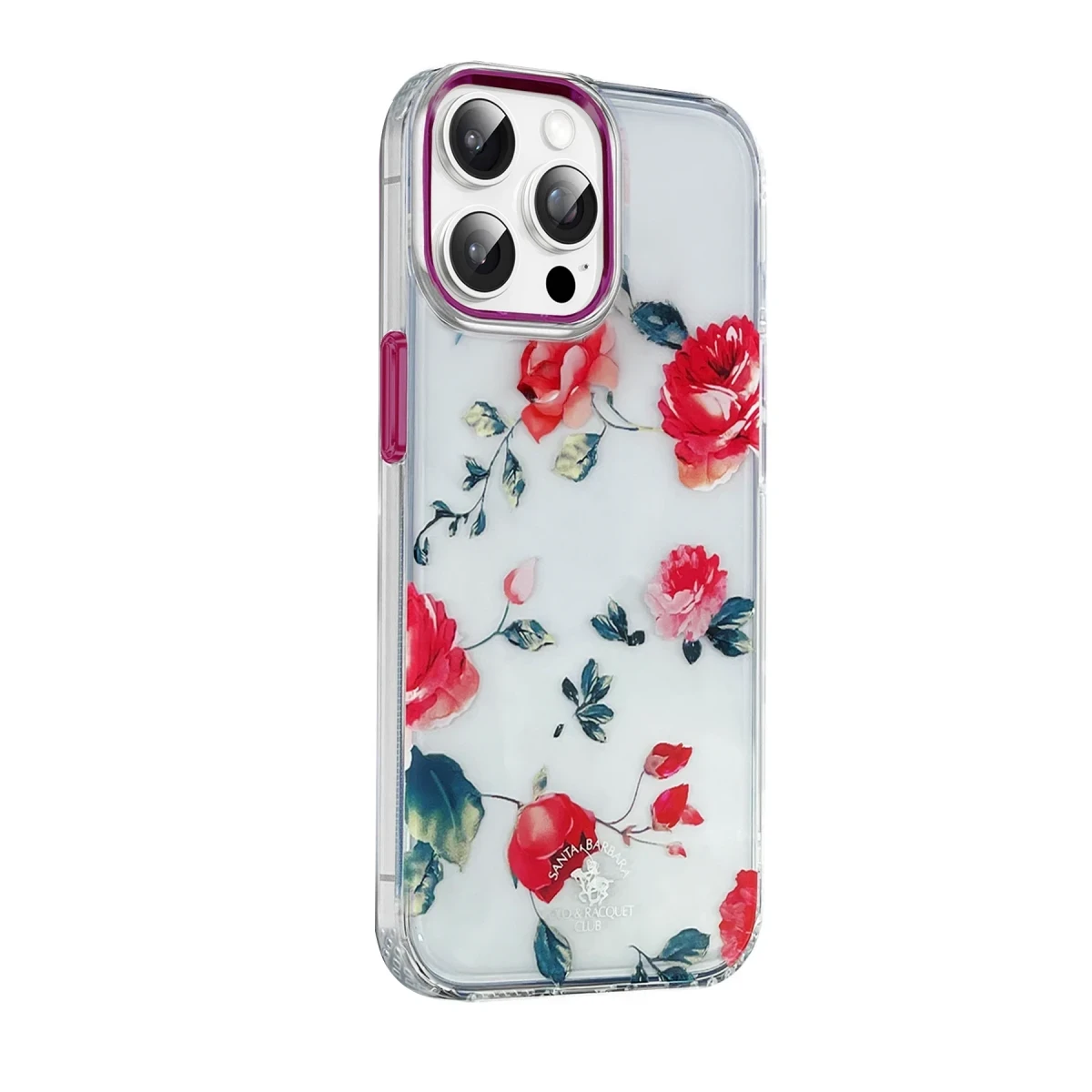 Santa Barbara Polo Racquet Club Apple iPhone 14 Pro Doris Kapak - Kırmızı