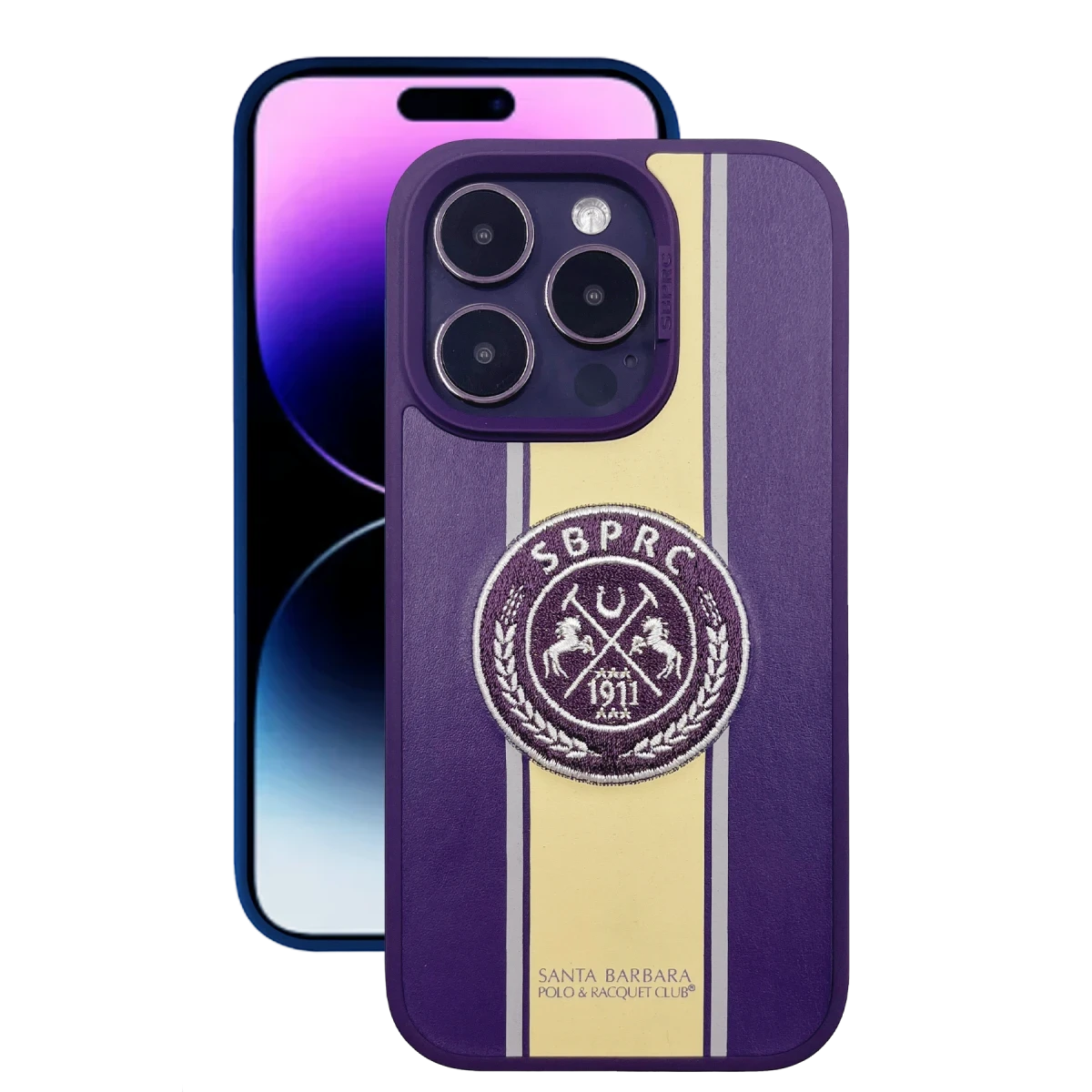 Santa Barbara Polo Racquet Club Apple iPhone 14 Pro Gareth Kapak - Mor