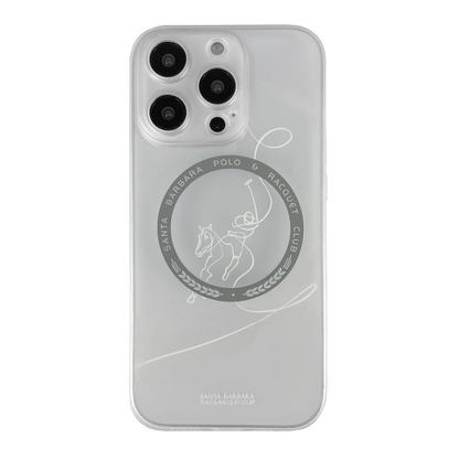 Santa Barbara Polo Racquet Club Apple iPhone 14 Pro Max Albert Magsafe Kapak - Şeffaf