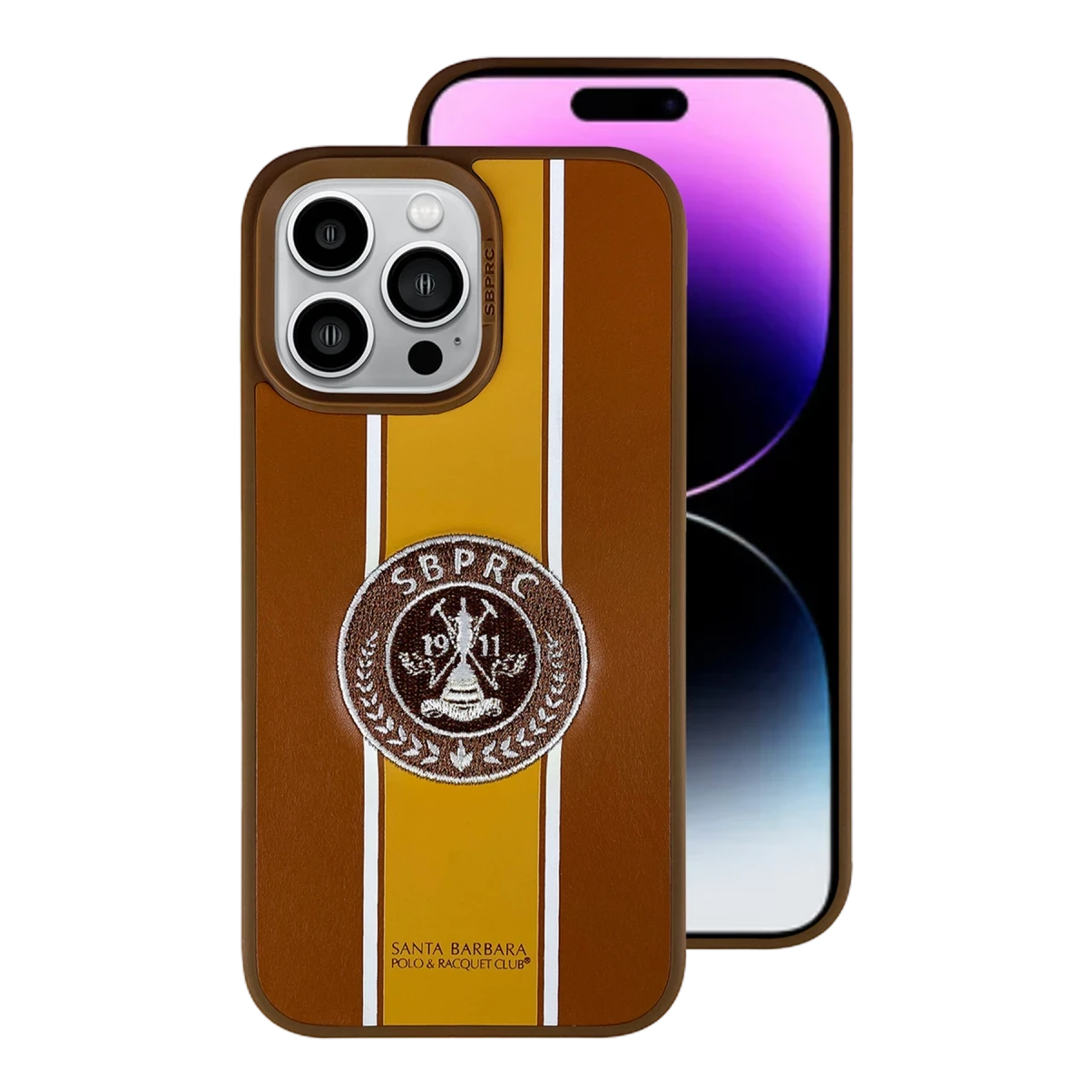 Santa Barbara Polo Racquet Club Apple iPhone 14 Pro Max Gareth Kapak - Kahverengi