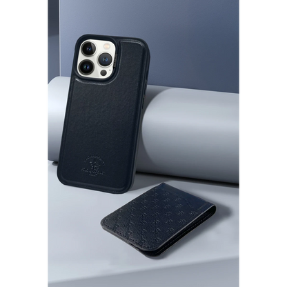 Santa Barbara Polo Racquet Club Apple iPhone 14 Timothy Cüzdanlı Standlı Kapak - Kahverengi