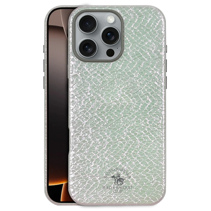 Santa Barbara Polo Racquet Club Apple iPhone 16 Pro Tracy Magsafe Kapak - Gümüş