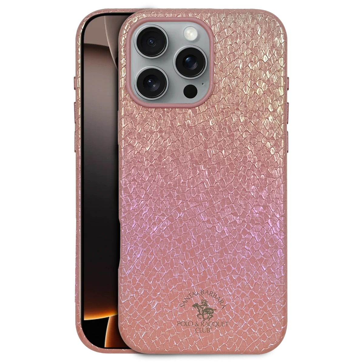 Santa Barbara Polo Racquet Club Apple iPhone 16 Pro Tracy Magsafe Kapak - Pembe