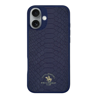 Santa Barbara Polo Racquet Club Apple iPhone 17 Knight Deri Kapak - Lacivert