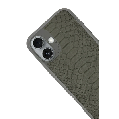 Santa Barbara Polo Racquet Club Apple iPhone 17 Knight Deri Kapak - Titan Gri