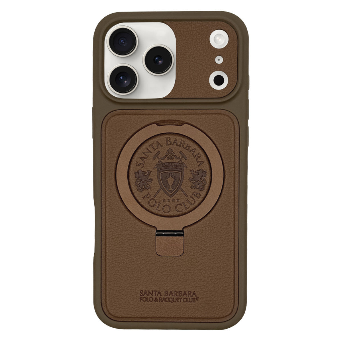 Santa Barbara Polo Racquet Club Apple iPhone 17 Pro Max Primo Magsafe Stand Kapak