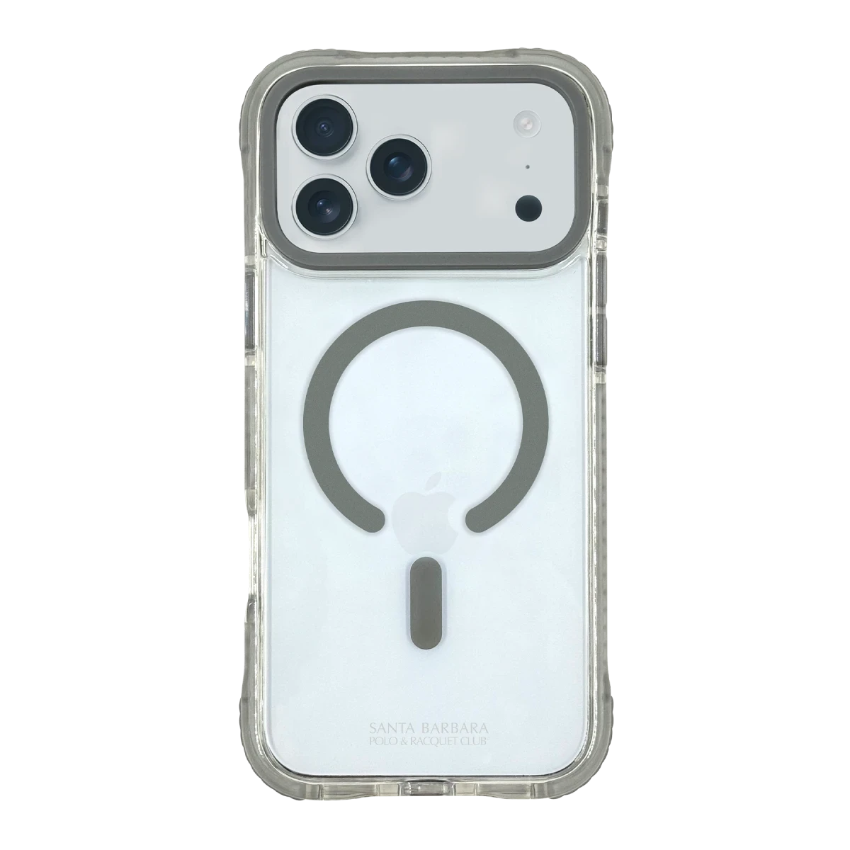 Santa Barbara Polo Racquet Club Apple iPhone 17 Pro  Rebecca Magsafe Kapak - Koyu Gri