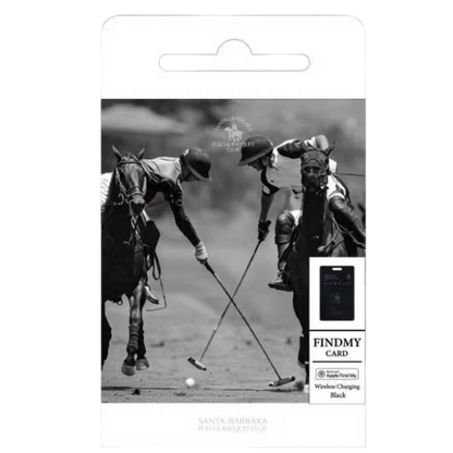 Santa Barbara Polo Racquet Club Beni Bul Özellikli Kartvizit - Siyah