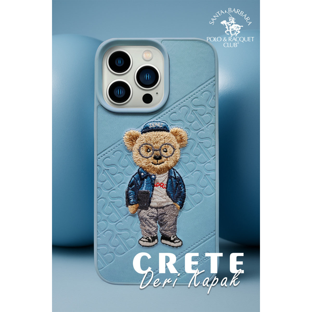 Santa Barbara Polo Racquet Club Apple iPhone 13 Pro Crete Deri Kapak
