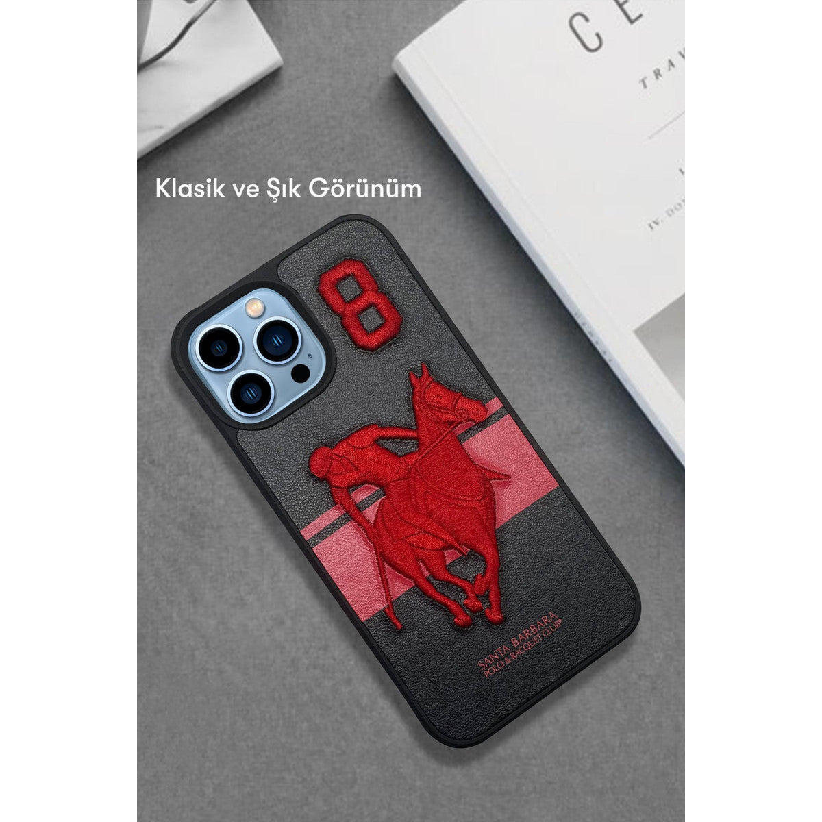 Santa Barbara Polo Racquet Club Apple iPhone 13 Pro Garner Deri Kapak