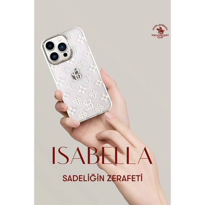 Santa Barbara Polo Racquet Club Apple iPhone 13 Pro Isabella Stand Kapak - Şeffaf