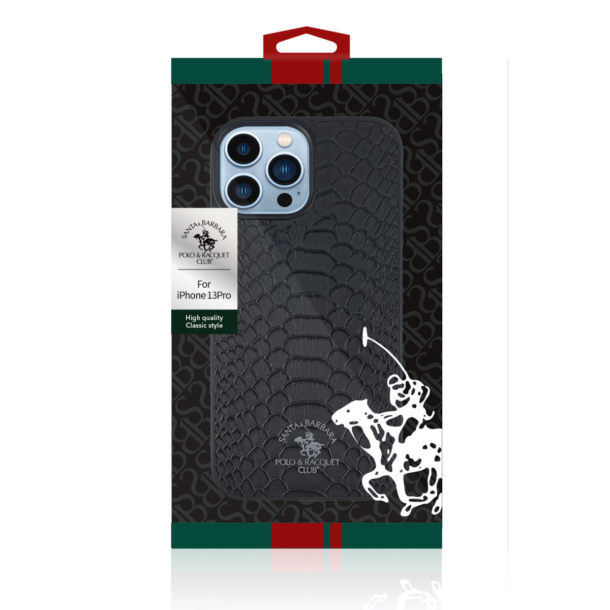 Santa Barbara Polo Racquet Club Apple iPhone 13 Pro Knight Deri Kapak