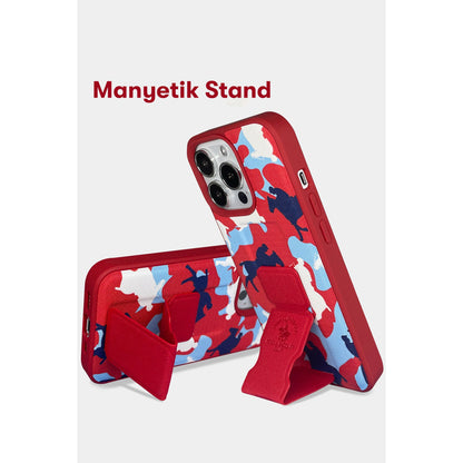 Santa Barbara Polo Racquet Club Apple iPhone 13 Pro Max Enos Standlı Kapak