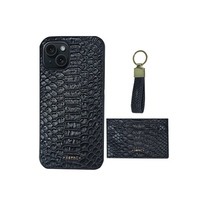 Santa Barbara Polo Racquet Club Apple iPhone 13 Pro Max Jerome Snake Kapak - Siyah