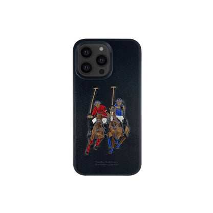 Santa Barbara Polo Racquet Club Apple iPhone 13 Pro Max Jockey Deri Kapak