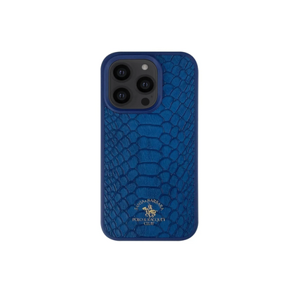 Santa Barbara Polo Racquet Club Apple iPhone 13 Pro Max Knight Deri Kapak - Lacivert