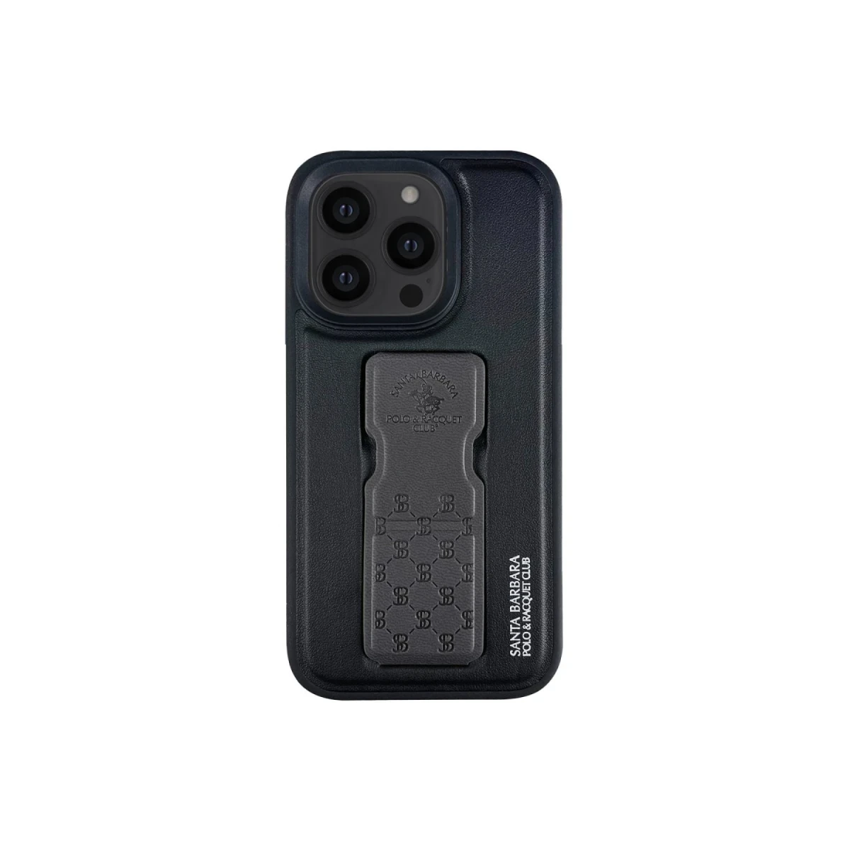 Santa Barbara Polo Racquet Club Apple iPhone 13 Pro Max Parker Stand Kapak - Gri