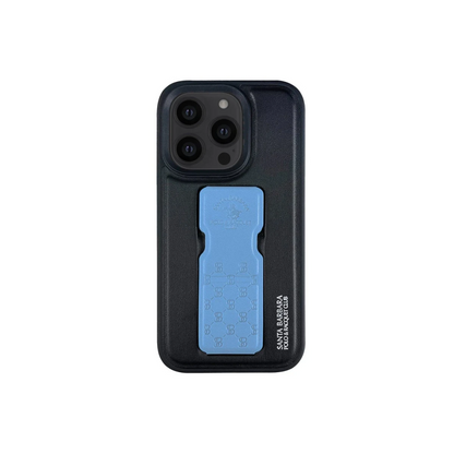 Santa Barbara Polo Racquet Club Apple iPhone 13 Pro Max Parker Stand Kapak - Mavi