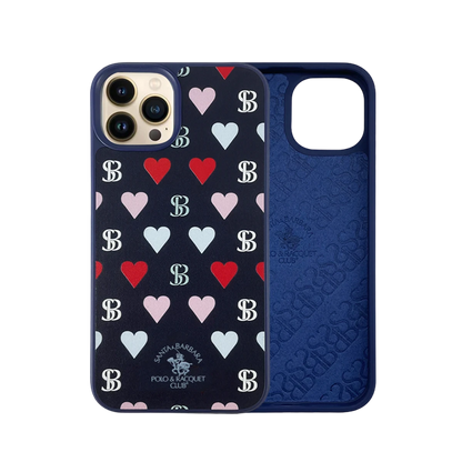 Santa Barbara Polo Racquet Club Apple iPhone 13 Pro Max Prudence Deri Kapak - Lacivert