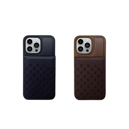 Santa Barbara Polo Racquet Club Apple iPhone 13 Pro Max Timothy Cüzdanlı Standlı Kapak - Kahverengi