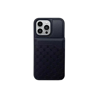 Santa Barbara Polo Racquet Club Apple iPhone 13 Pro Max Timothy Cüzdanlı Standlı Kapak - Siyah