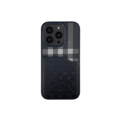 Santa Barbara Polo Racquet Club Apple iPhone 13 Pro Plaid Kartvizitli Kapak