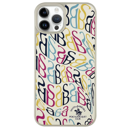 Santa Barbara Polo Racquet Club Apple iPhone 13 Pro Prudence Deri Kapak - Beyaz
