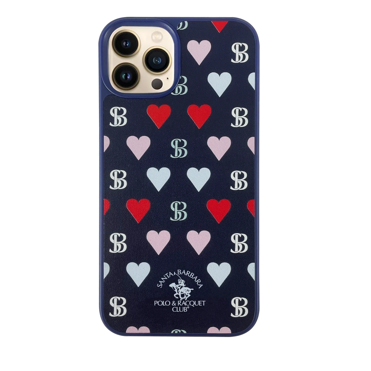 Santa Barbara Polo Racquet Club Apple iPhone 13 Pro Prudence Deri Kapak - Lacivert