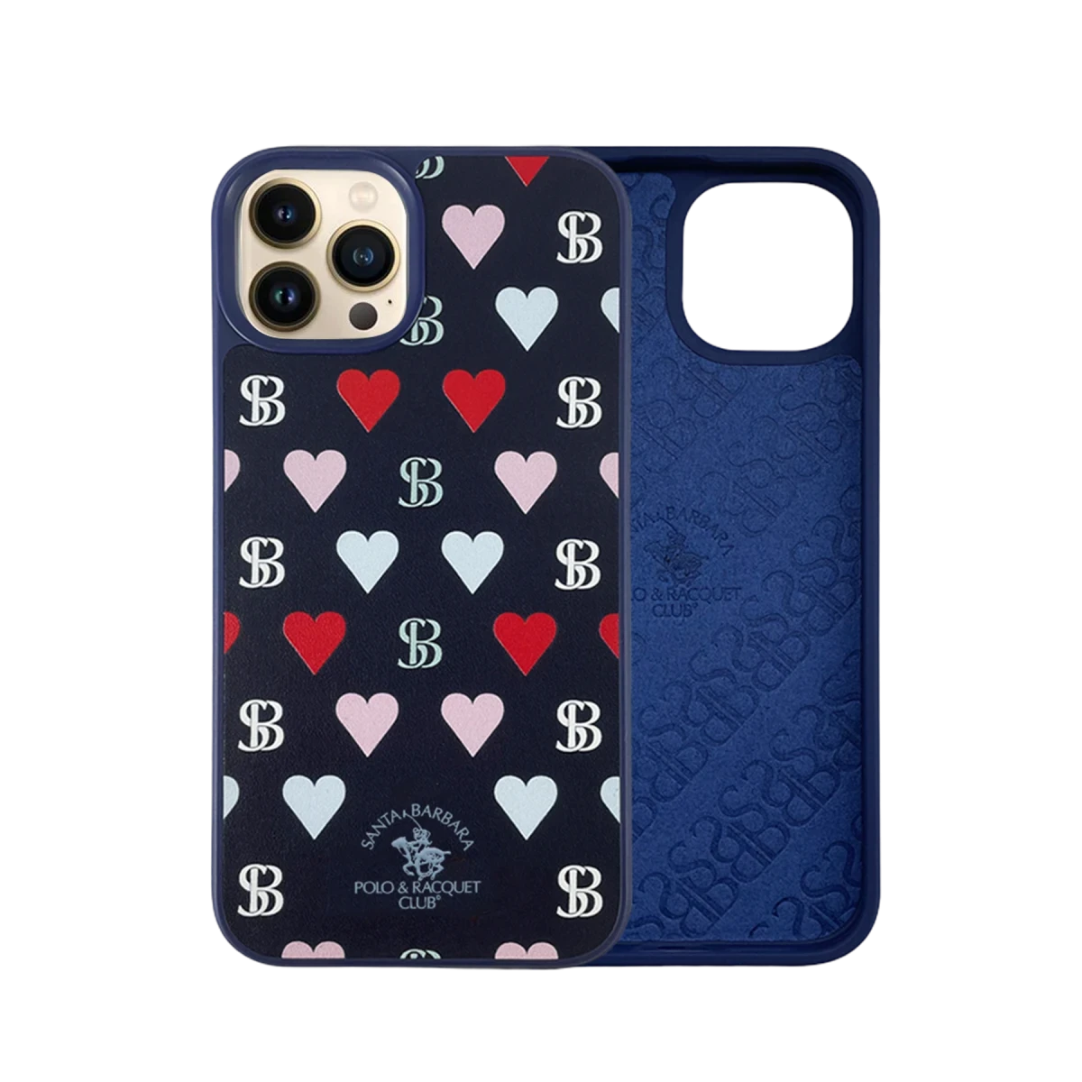 Santa Barbara Polo Racquet Club Apple iPhone 13 Pro Prudence Deri Kapak - Lacivert