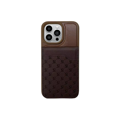 Santa Barbara Polo Racquet Club Apple iPhone 13 Pro Timothy Cüzdanlı Standlı Kapak - Kahverengi