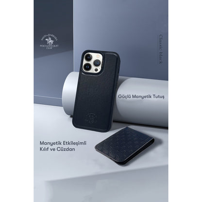 Santa Barbara Polo Racquet Club Apple iPhone 13 Pro Timothy Cüzdanlı Standlı Kapak
