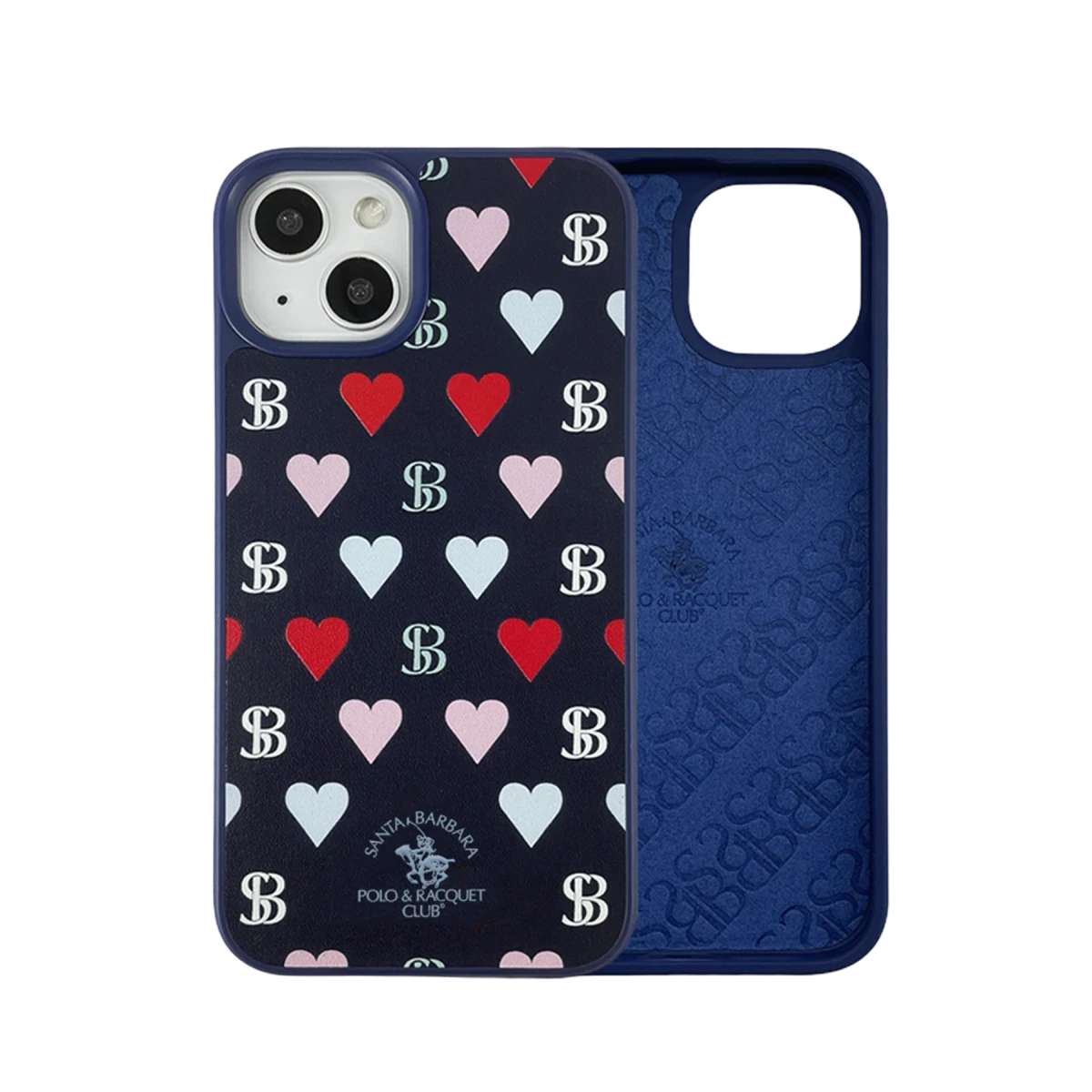 Santa Barbara Polo Racquet Club Apple iPhone 13 Prudence Deri Kapak - Lacivert